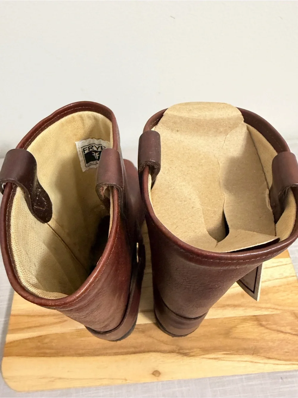 Frye NEW Youth Vintage Small Frye Pull On Harness Boots Size 3.5 #267063